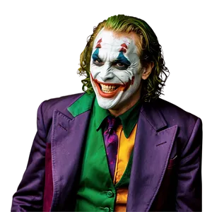 Joker's Menacing Laugh Png 06122024 PNG image