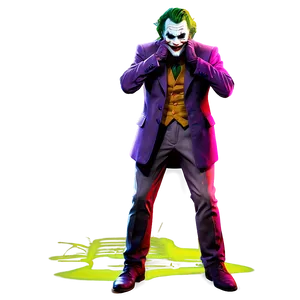 Joker's Mysterious Shadow PNG Xlc PNG