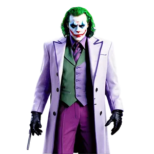 Joker's Purple Coat PNG 05212024
