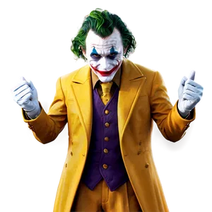 Joker's Purple Coat PNG 39