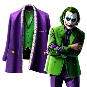 Joker's Purple Coat Png Aft29 PNG image