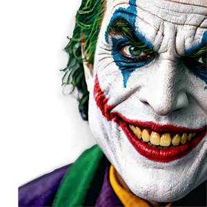 Joker's Twisted Smile PNG Nhe PNG