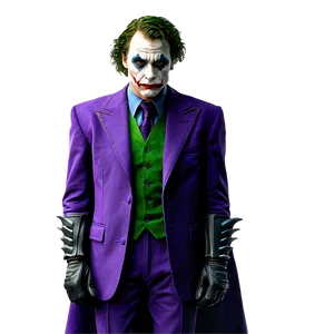 Joker With Batman PNG Wla