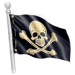 Jolly Roger Flag Illustration PNG 17 PNG