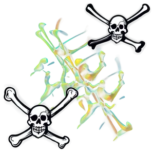 Jolly Roger Flag Outline PNG 06292024 PNG