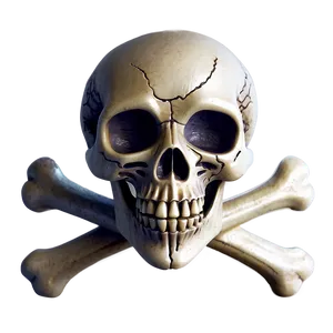 Jolly Roger Skull And Bones PNG Kdd PNG