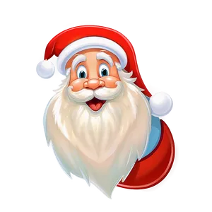 Jolly Santa Cartoon Illustration Png 86 PNG image