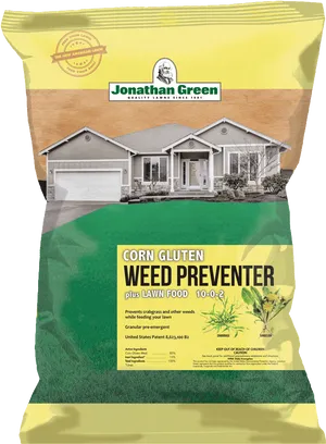 Jonathan Green Corn Gluten Weed Preventer Lawn Food Bag PNG