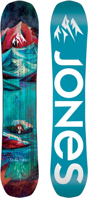 Jones Snowboard Artistic Design