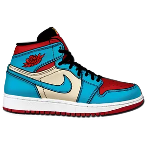 Jordan 1 Sneaker Png 05232024 PNG image