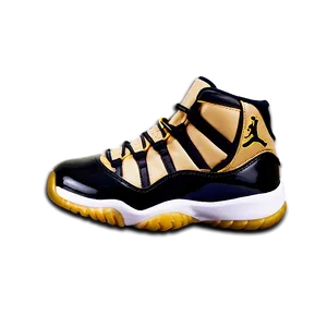 Jordan 11 Metallic Gold Coin Png Dan PNG image