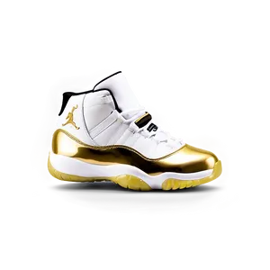 Jordan 11 Metallic Gold Coin Png Ukn93 PNG image