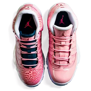 Jordan 11 Retro Low Pink Snakeskin Png Lgm70 PNG image