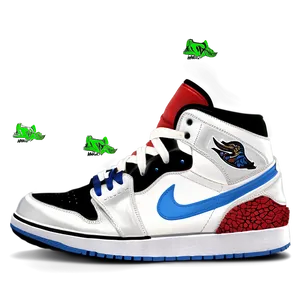 Jordan Shoes Artwork Png 8 PNG image