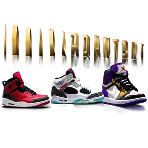 Jordan Shoes Collection Png 06122024 PNG image