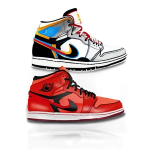 Jordan Shoes Collection PNG 6