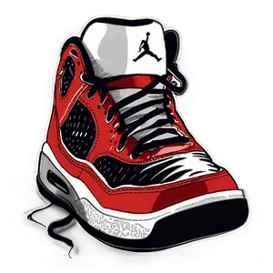 Jordan Shoes Illustration PNG 48 PNG