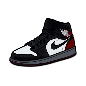 Jordan Shoes Outline PNG Ceb34 PNG