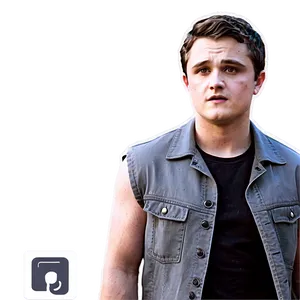 Josh Hutcherson Behind The Scenes Png 06202024 PNG image