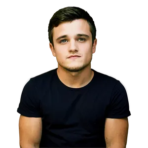 Josh Hutcherson Eye Contact Png Jrf67 PNG image