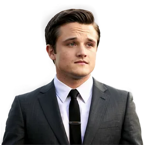 Josh Hutcherson In Suit Png Ljg PNG image