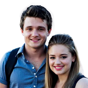 Josh Hutcherson With Fans Png Cgg41 PNG image