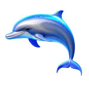 Joyful Dolphin Animation Png 05062024 PNG image