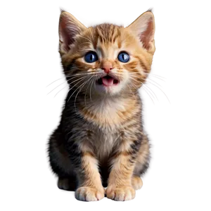 Joyful Kitty Expression Png Wkn57 PNG image