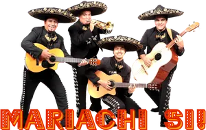 Joyful_ Mariachi_ Band_ Performance PNG