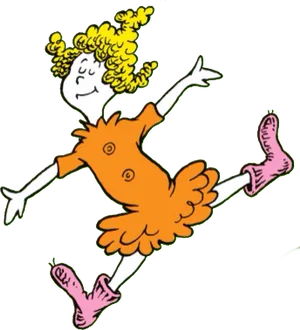 Joyful Seuss Character Dancing