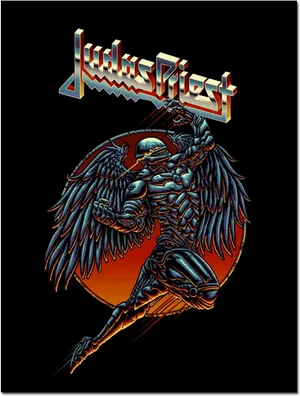 Judas Priest Band Logoand Mascot PNG image