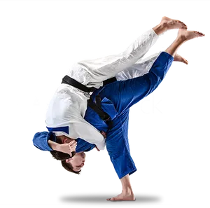 Judo Throw Technique PNG