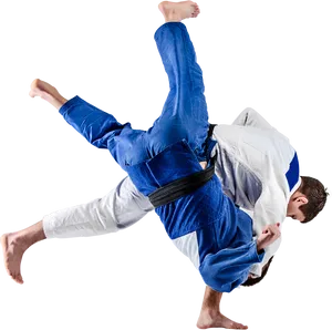 Judo Throw Technique PNG image