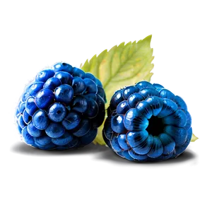 Juicy Blue Raspberry Png 06212024 PNG image