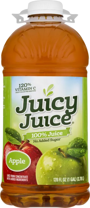 Juicy Juice Apple Flavor Bottle PNG image