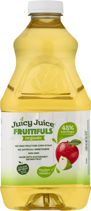 Juicy Juice Fruitfuls Organic Bottle PNG image