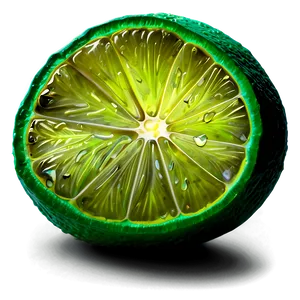 Juicy Lime Slice Png 05242024 PNG image