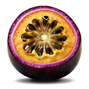Juicy Passion Fruit Cut PNG Dbf PNG