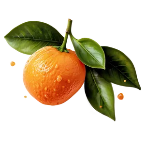 Juicy Tangerine PNG Vwv85