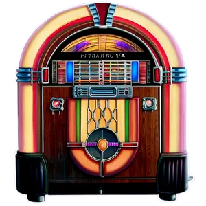 Jukebox At Wedding Party PNG 06112024