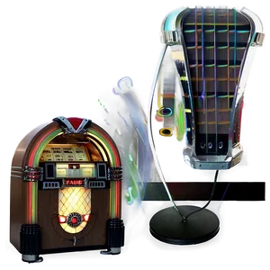 Jukebox At Wedding Party PNG Igk
