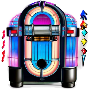 Jukebox Music Player PNG 06112024