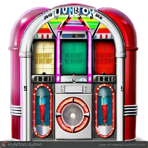 Jukebox With Karaoke Screen PNG 06112024 PNG