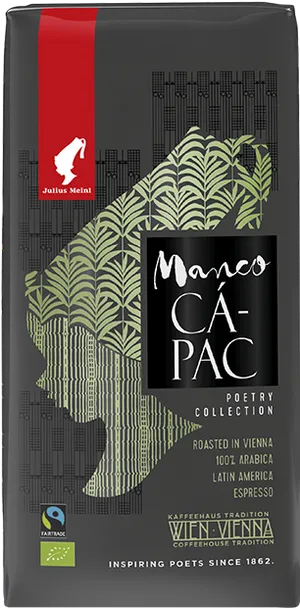 Julius Meinl Poetry Collection Coffee Packaging PNG image