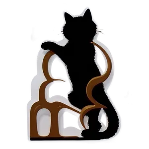 Jumping Cat Silhouette Png 45 PNG image