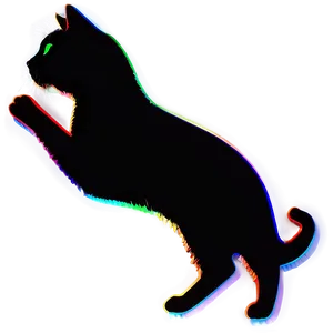 Jumping Cat Silhouette Png 66 PNG image