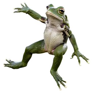 Jumping Frog Action PNG 05032024