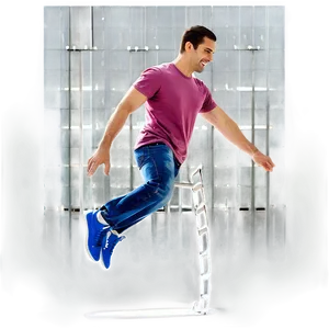 Jumping Person PNG Nne