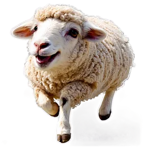 Jumping Sheep PNG Kqi