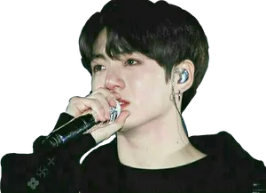 Jungkook Performingon Stage